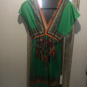 Colorful summer dress